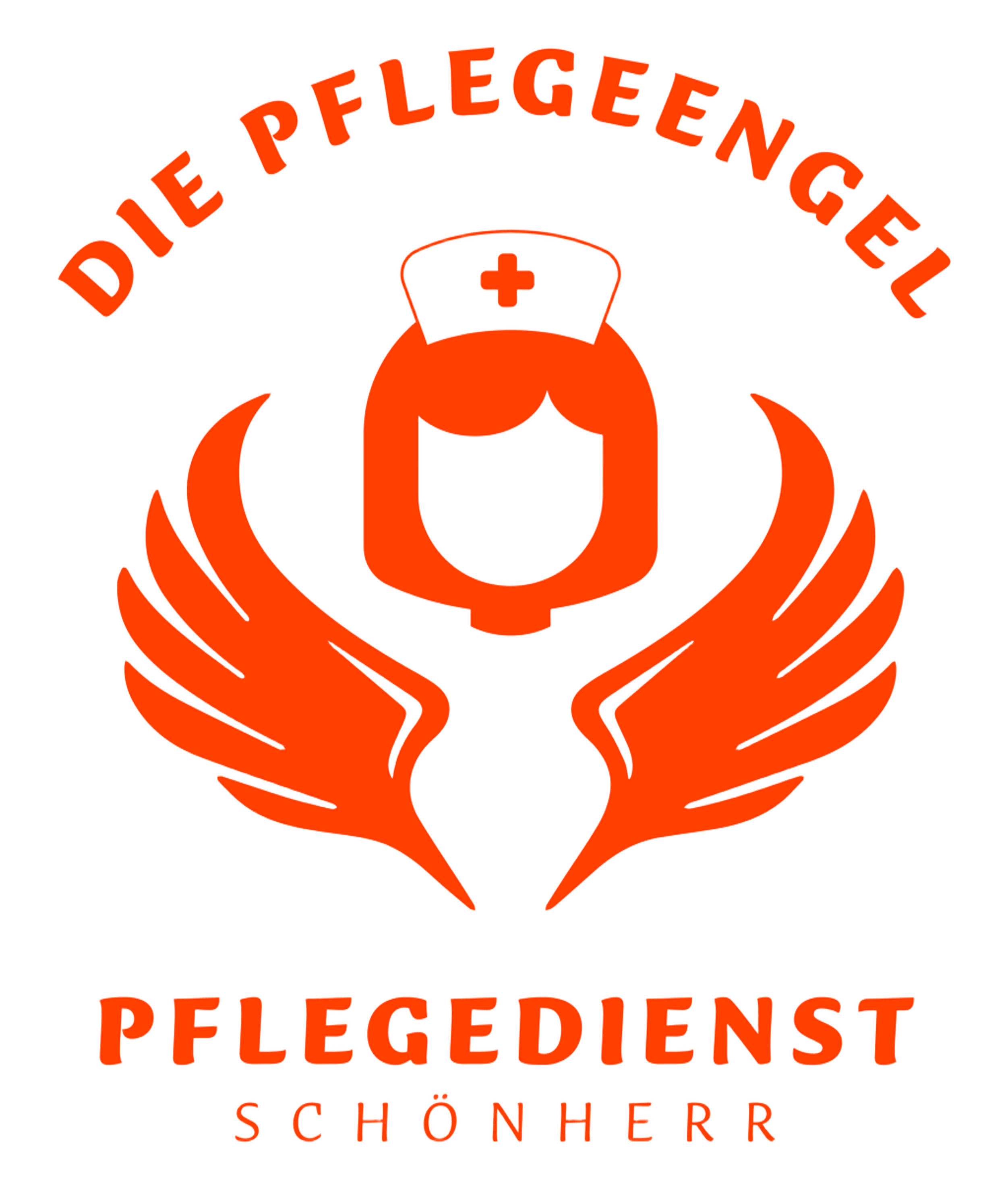 „Die Pflegeengel Pflegedienst Schönherr“-Logo, zur Startseite